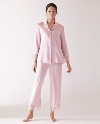 Aimer Luxury Silk Pajama Set