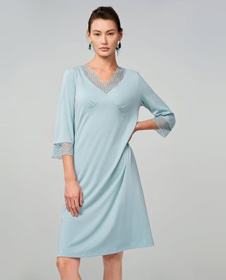 Aimer Long Lace-Trimmed Nightdress