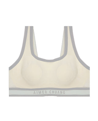 Aimer Chuang Square Collar Seamless Bra