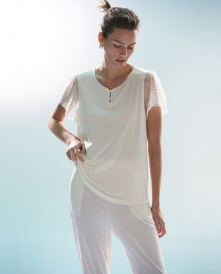 Aimer Cool-feeling Pajamas Set