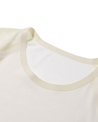 Aimer Short-Sleeve Nightgown with Seaweed Fiber