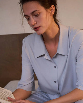 Aimer 25SS Algae Sleep  Pajama Set