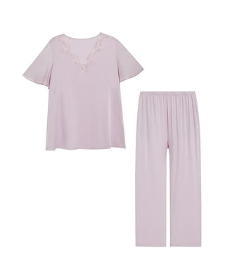 Aimer 25SS Luxury Mulberry Silk Premium Lounge Set