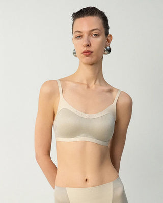 Aimer CHUANG 25SS Round Neck T-shirt Bra