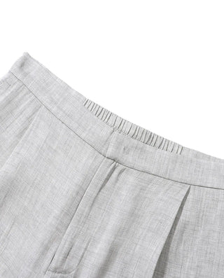 Aimer CHUANG 25SS Silk Printed Straight-Leg Pants