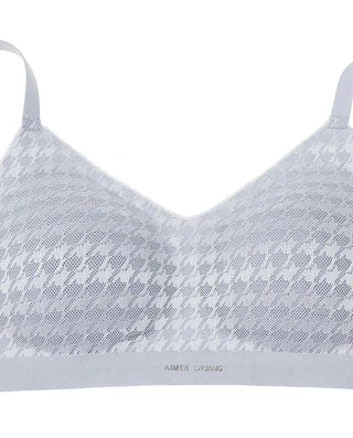 Aimer CHUANG V-Neck Seamless Wireless  Natural Support Bra