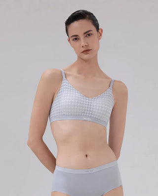 Aimer CHUANG V-Neck Seamless Wireless  Natural Support Bra