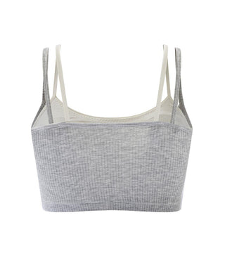 AIMER KIDS Girls' TrueMilk Air-Flow Pads Midi Cami