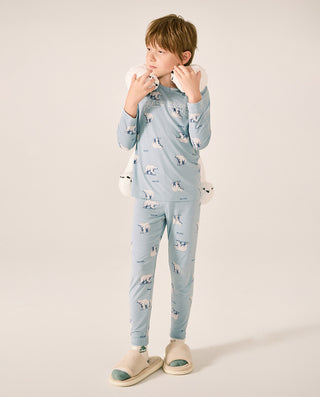 AIMER KIDS Polar Bear Long Pants