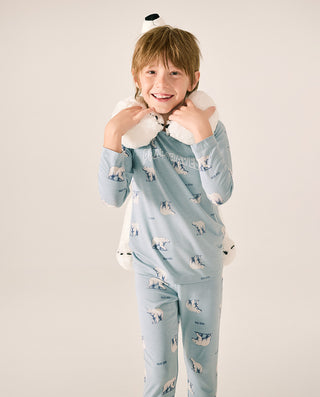 AIMER KIDS Polar Bear Long Pants