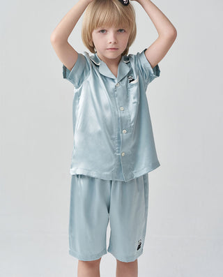 Aimer Kids Boys Silk Shorts