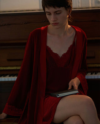 Aimer Luxury Mulberry Silk Slip Dress