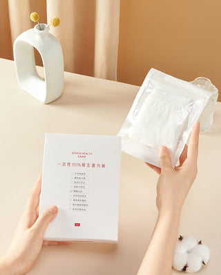 Healthy Lifestyle 100% Cotton Disposable Women's Panties