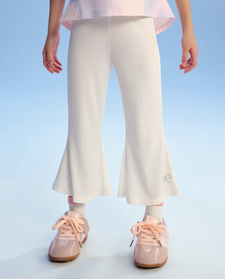 AIMER KIDS Milk Fiber Soft Bell-Bottoms