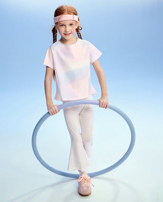 AIMER KIDS Milk Fiber Soft Bell-Bottoms