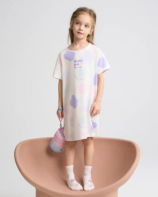 Aimer Kids Milk Fiber Collection Nightdress For Girls