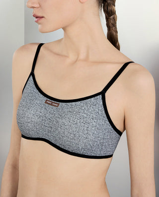 AIMER CHUANG Square-Neck Wireless Camisole Bra