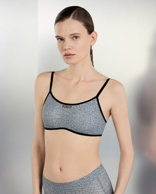 AIMER CHUANG Square-Neck Wireless Camisole Bra