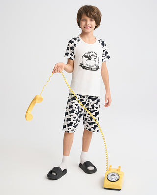 Aimer Kids Cool Feeling Milk Fiber Homewear Pants