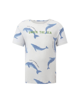 Aimer Kids Short-sleeve Tops Homewear Set For Boys Value Set