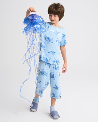 Aimer Kids Short-sleeve Tops Homewear Set For Boys Value Set