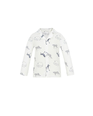 Aimer Kids Long Sleeve Cardigan Loungewear Tops For Unisex AK341E231