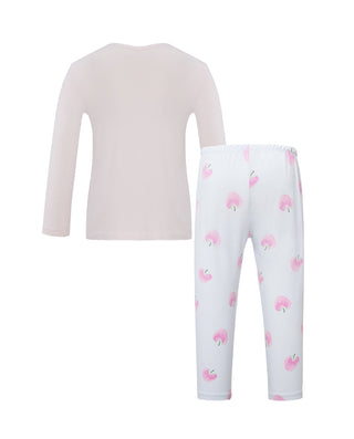 Aimer Kids Long-sleeved Homewear Set For Girls