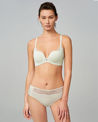 Aimer Mid-Waist Hiphugger Panty in Lace Detail