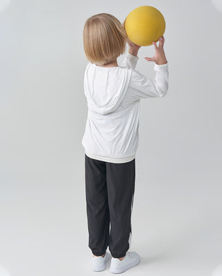 Aimer Kids Hooded Long-Sleeved Top For Boy