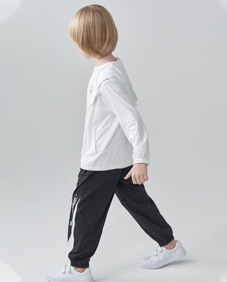 Aimer Kids Hooded Long-Sleeved Top For Boy