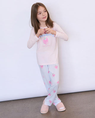 Aimer Kids Long-sleeved Homewear Set For Girls