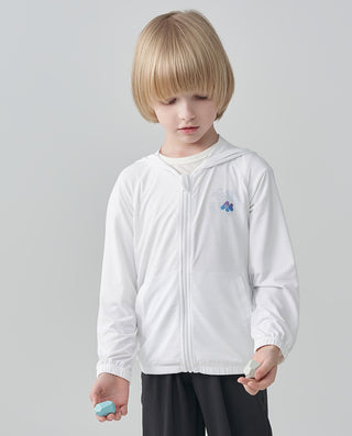 Aimer Kids Hooded Long-Sleeved Top For Boy