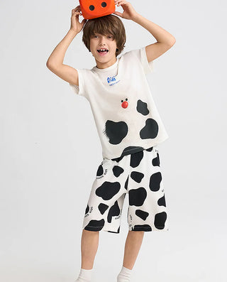 Aimer Kids Cool Feeling Milk Fiber Homewear Pants AK342G851