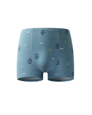 AIMER YOUNG Space Print Mid-Rise Boxer