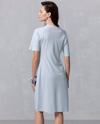 Aimer 25SS Pullover Short-Sleeved Nightgown With Cups