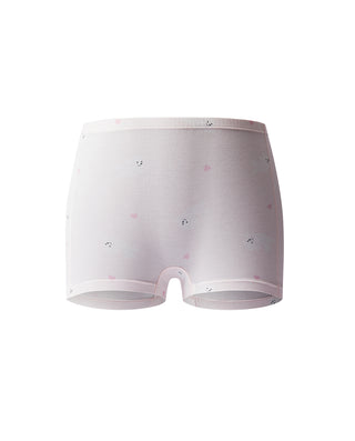 Aimer Kids TrueMilk Fiber Happy Puppy Print Mid Rise Boyshorts AK123L905
