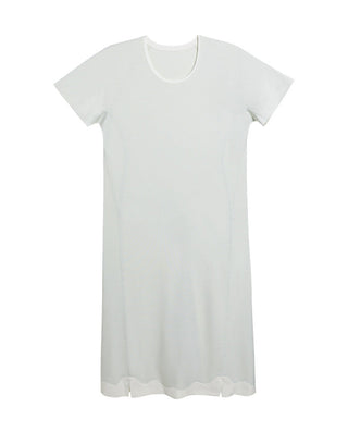 Aimer Short-Sleeve Nightgown with Seaweed Fiber
