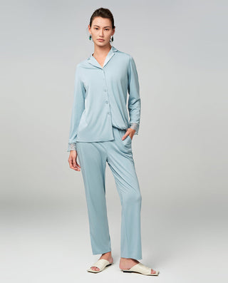 Aimer Classic Long Sleeve Pajamas Set