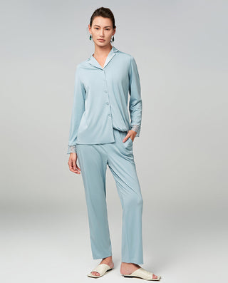 Aimer Classic Long Sleeve Pajamas Set