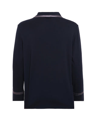 Aimer Men Milk Long Sleeve Classic Sleep Top