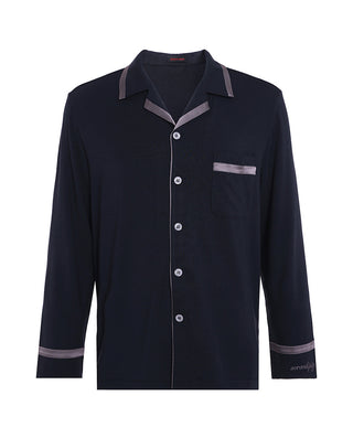Aimer Men Milk Long Sleeve Classic Sleep Top