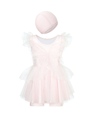 Aimer Kids One-Piece Butterfly Swimsuit For Girls