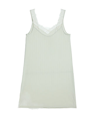 Aimer Lace Wide Shoulder Short Nightgown