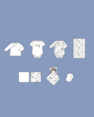 Aimer Baby Newborn Gift 8 Pieces