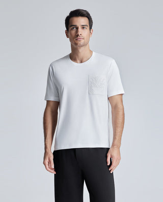 Aimer Men Modal Crew Neck Shirt