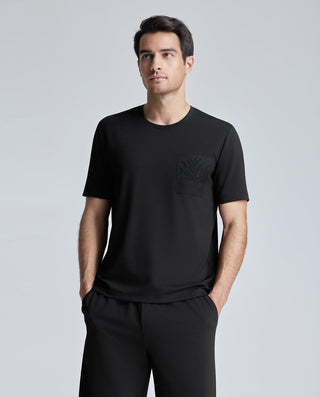 Aimer Men Modal Crew Neck Shirt