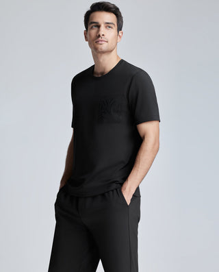 Aimer Men Modal Crew Neck Shirt