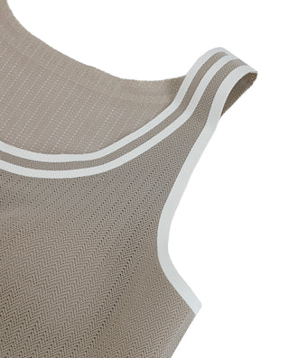 Aimer Chuang Bra-in Knitted Top