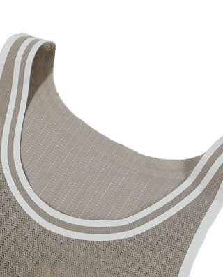 Aimer Chuang Bra-in Knitted Top