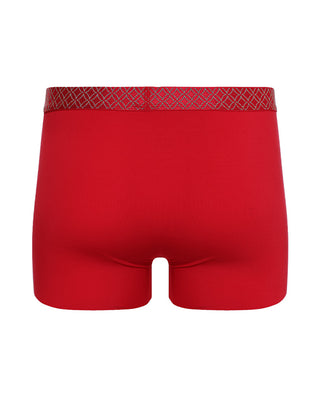 Aimer Men Chinese Zodiac Red Modal Trunks